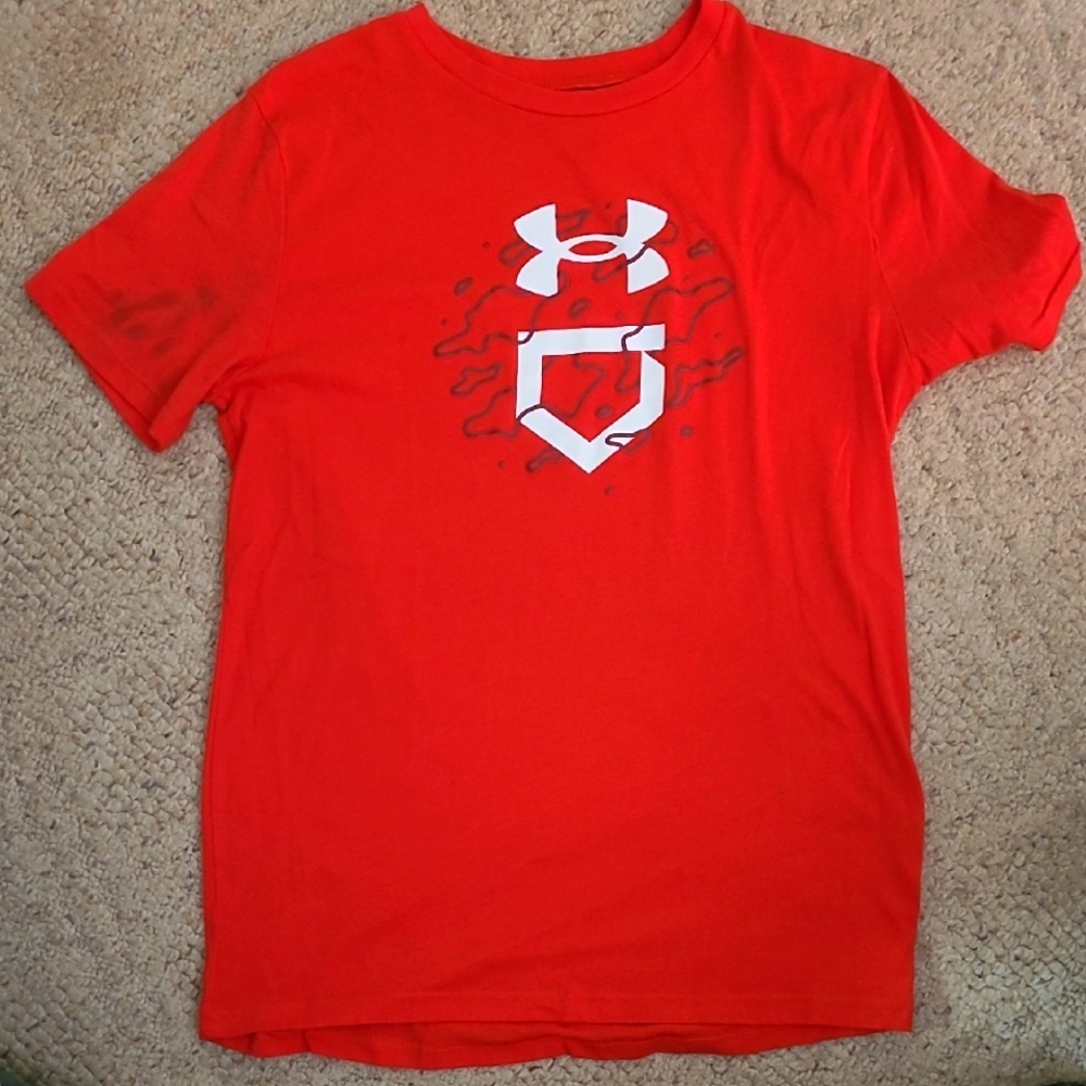Under Armour Kids Red Graphic T-Shirt